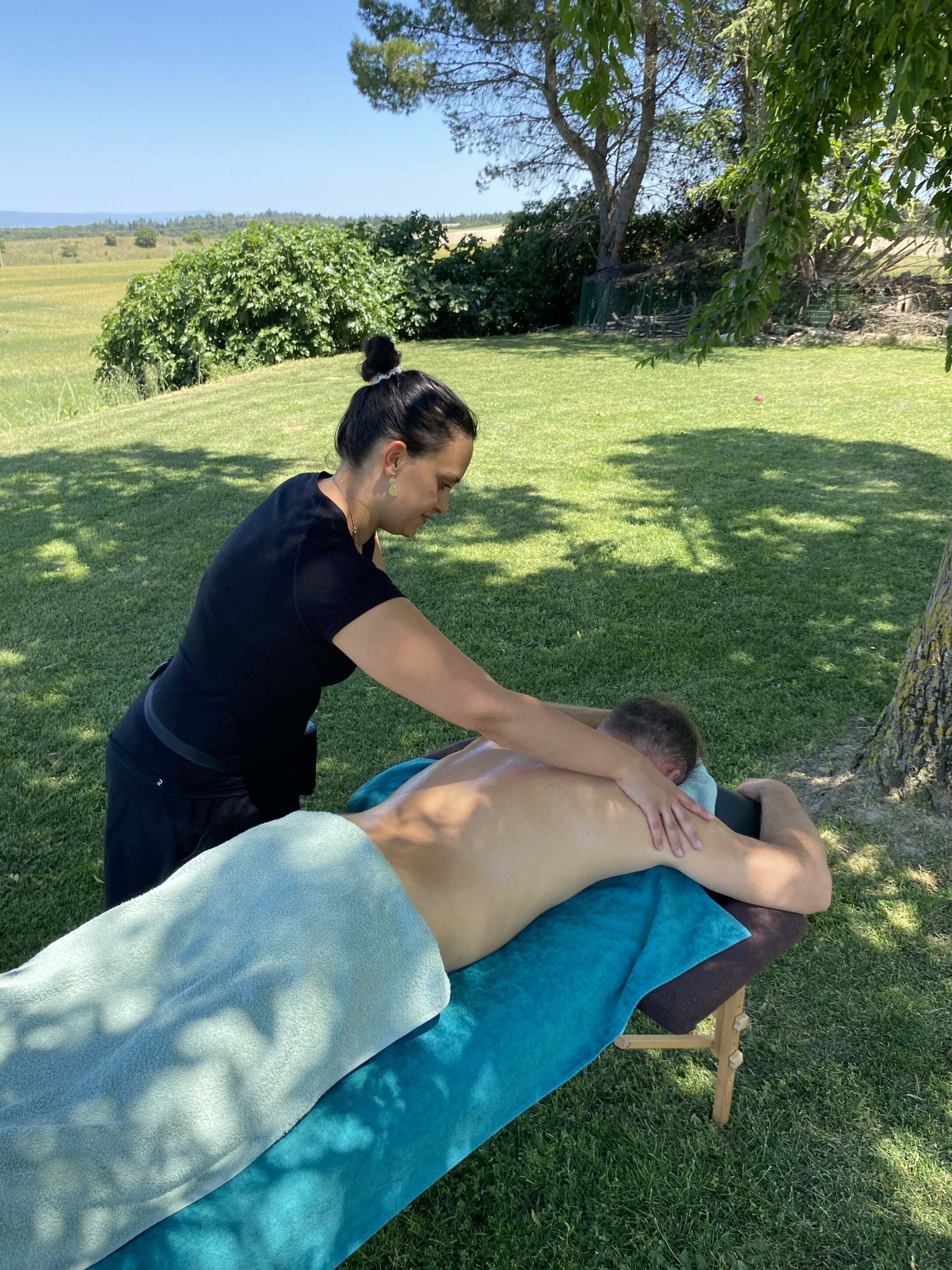 Massage en exterieur